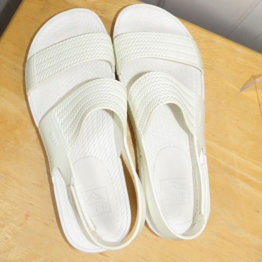 Reef Women's Water Vista Sandals Waterproof White/White Size 9 - Picture 5 of 7